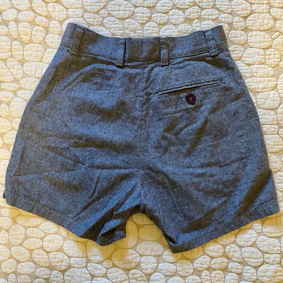 American Apparel linen high waisted shorts - s26 - Picture 2 of 5